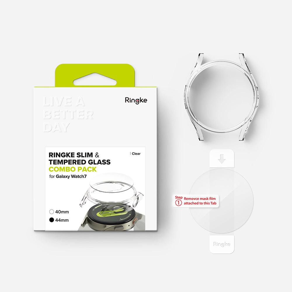 Ringke Slim Cover til Samsung Galaxy Watch7 44mm, Transparent