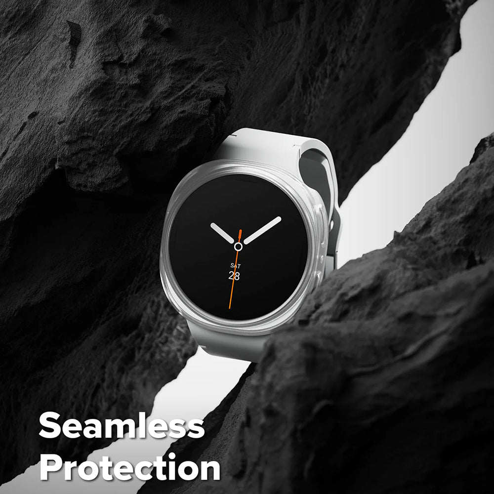 Ringke Slim cover til Samsung Galaxy Watch8 44mm, sæt med 2 stk., gennemsigtig
