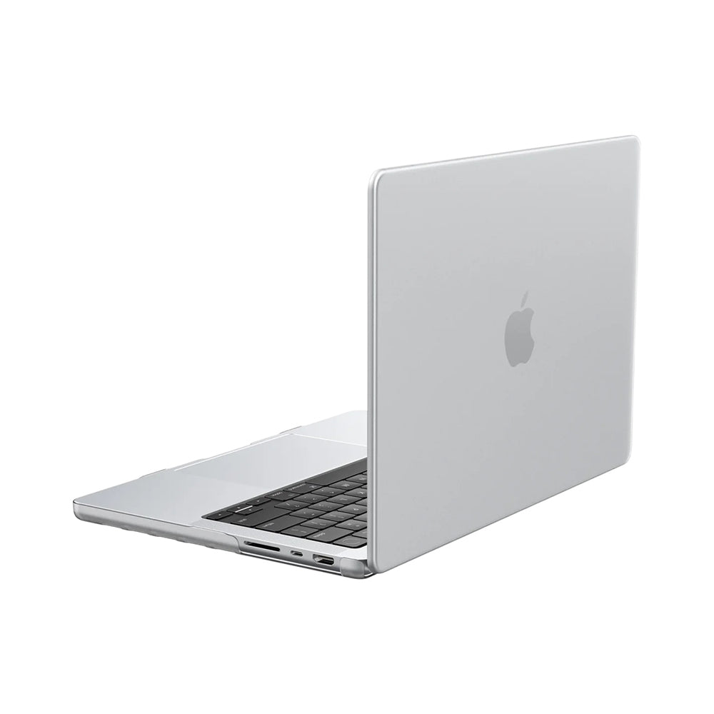 Spigen Airskin cover til Apple MacBook Pro 14 tommer (2026) / (2025) / (2023) / (2022) / (2021), Satin Transparent ACS11528