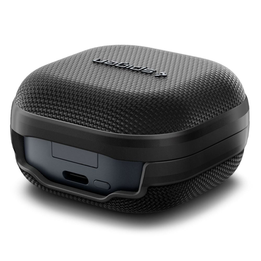Spigen Classic Fit etui til Samsung Galaxy Buds4 / Buds4 Pro, Mat Sort ACS11203