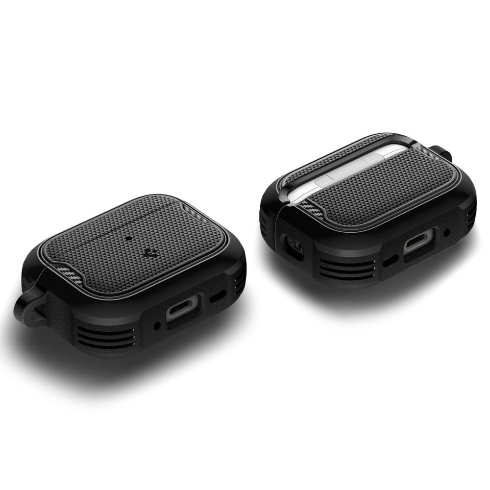 Spigen Core Armor etui til Apple AirPods Pro 3, Mat Sort ACS09833