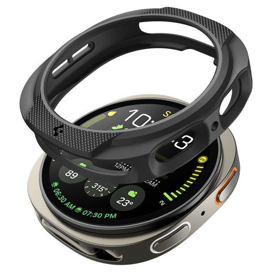 Spigen Liquid Air cover til Samsung Galaxy Watch8 40mm, Mat Sort ACS09840