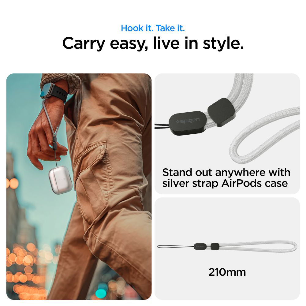 Spigen Liquid Crystal cover til Apple AirPods Pro 3, Transparent ACS10019