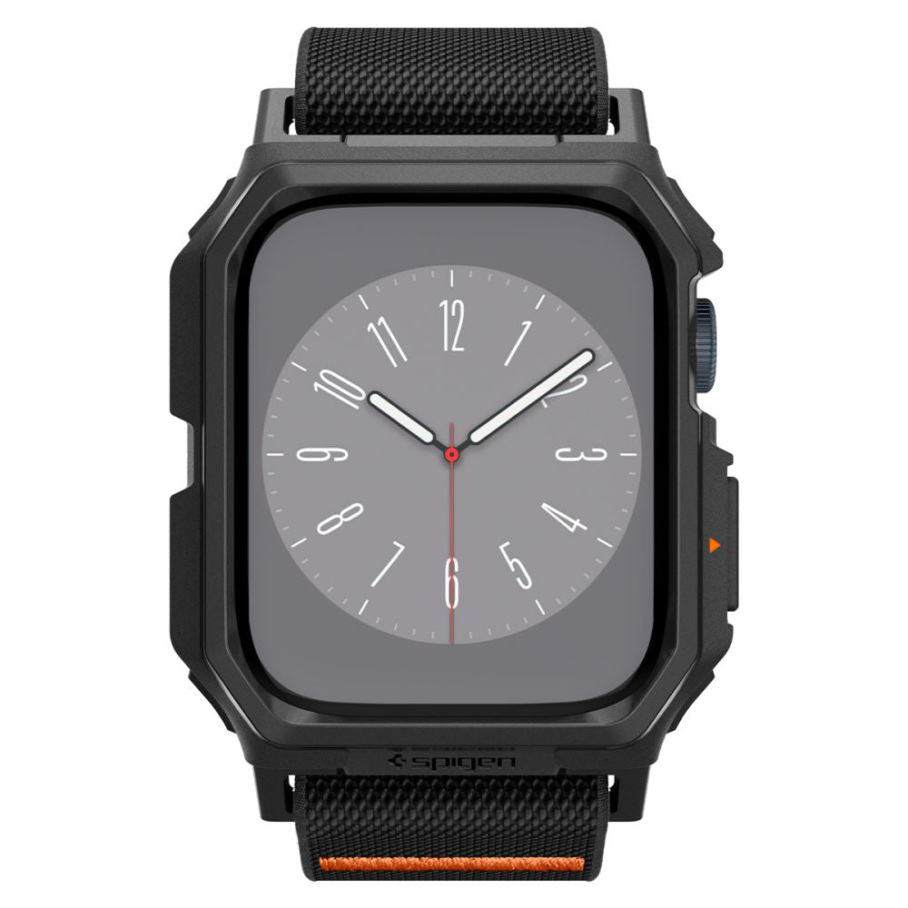 Spigen Lite Fit Pro etui til Apple Watch 44mm Series, Mat Sort ACS07103