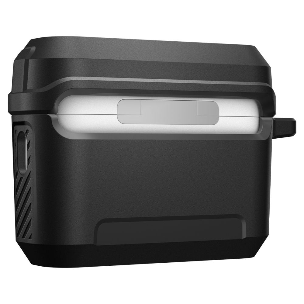 Spigen Lock Fit etui til Apple AirPods Pro 3, Mat Sort ACS09825