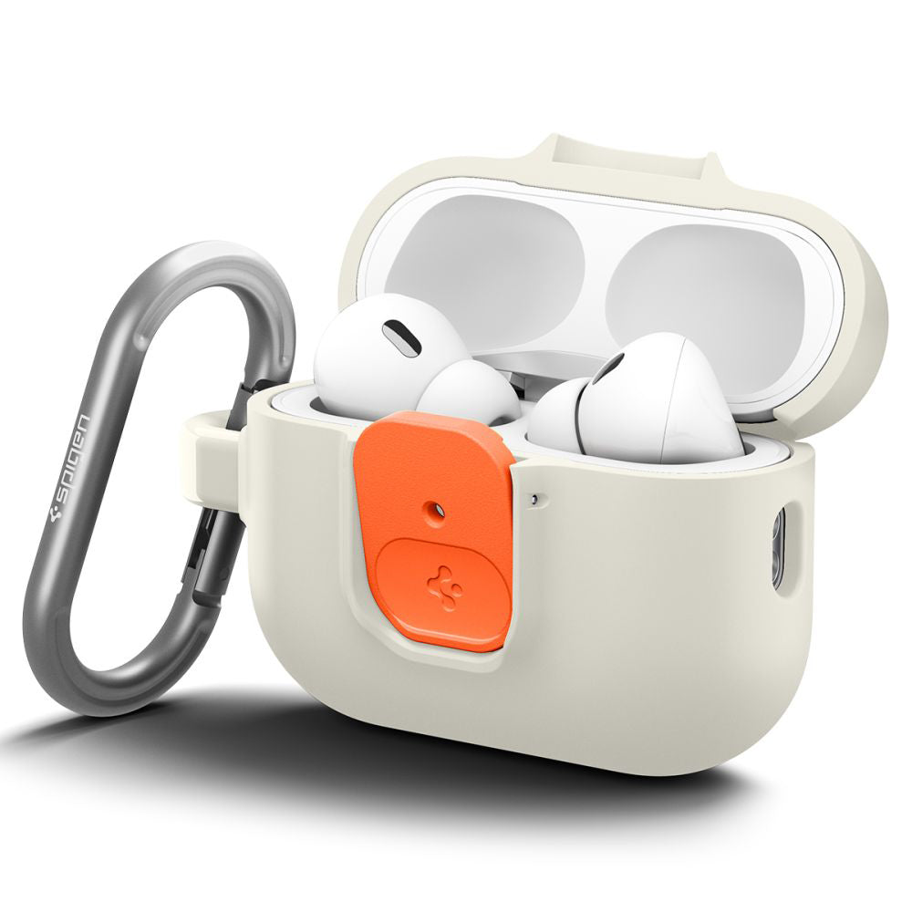 Spigen Nano Pop cover til Apple AirPods Pro 3, Beige Orange ACS10134