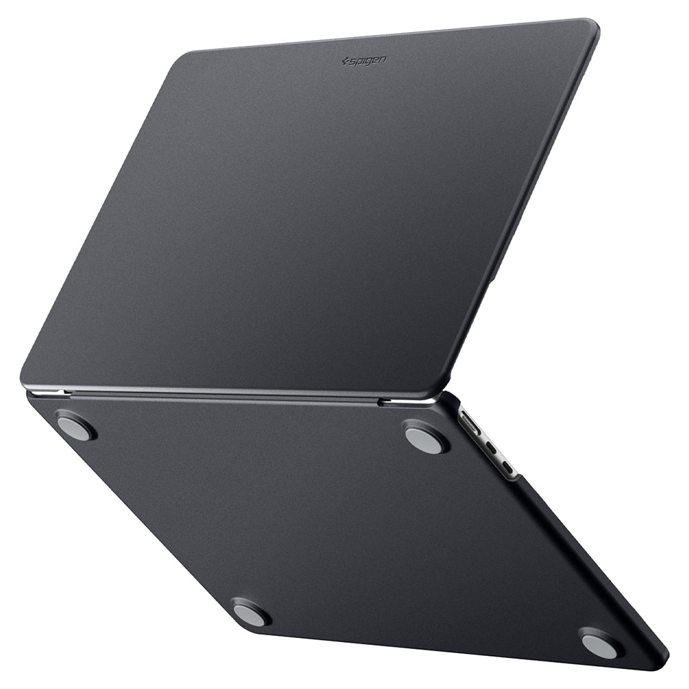 Spigen Nano Pop-etui til Apple MacBook Air 13 tommer (2026) / (2025) / (2024) / (2022), Sort ACS11269