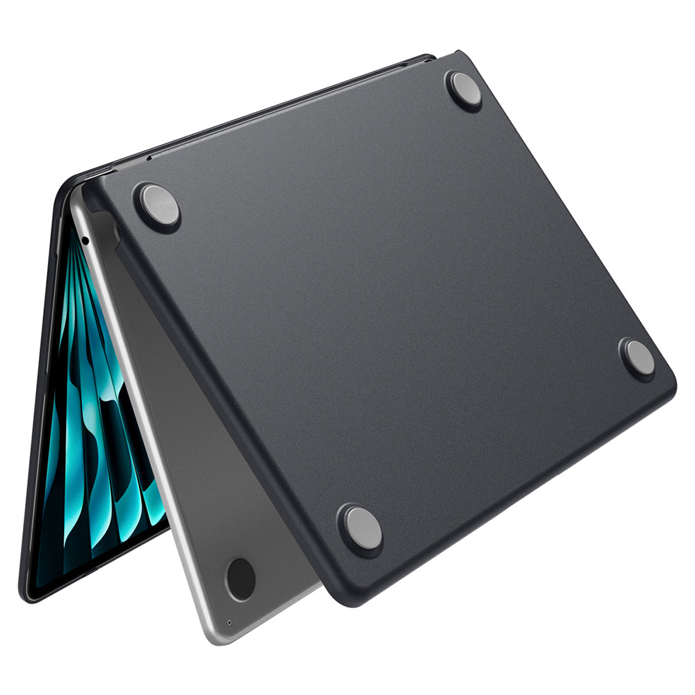 Spigen Nano Pop-etui til Apple MacBook Air 13 tommer (2026) / (2025) / (2024) / (2022), Sort ACS11269