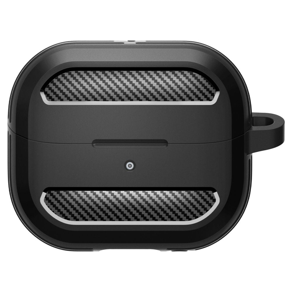 Spigen Rugged Armor etui til Samsung Galaxy Buds3 FE / Buds3 Pro / Buds3, Sort ACS08330