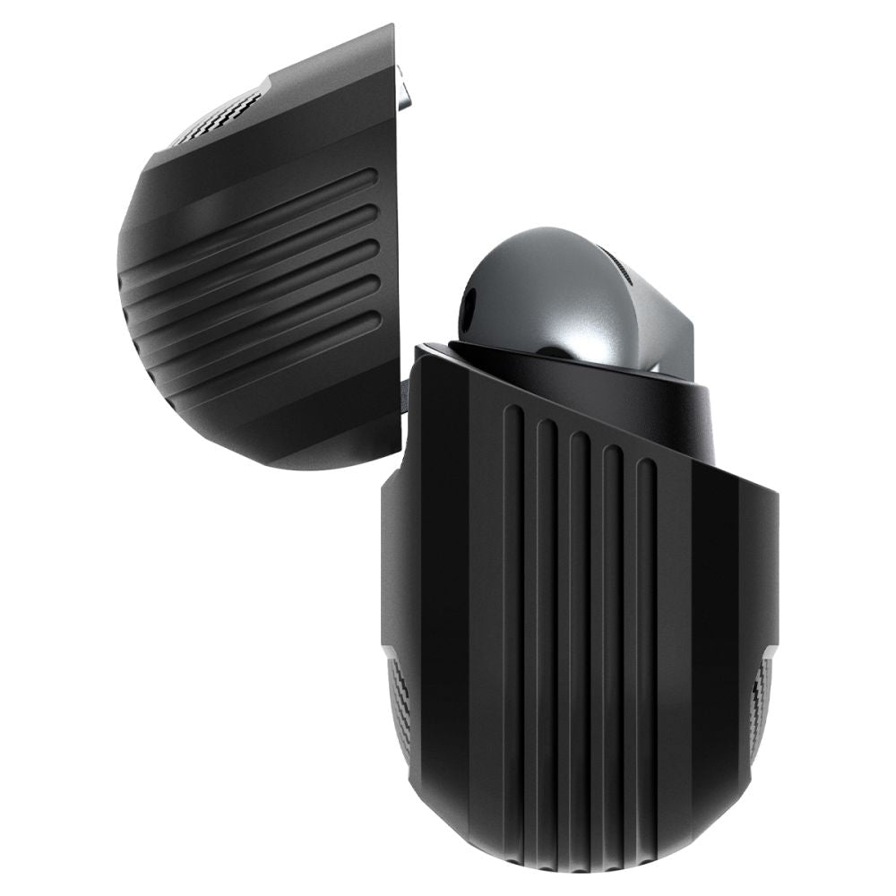 Spigen Rugged Armor etui til Samsung Galaxy Buds3 FE / Buds3 Pro / Buds3, Sort ACS08330