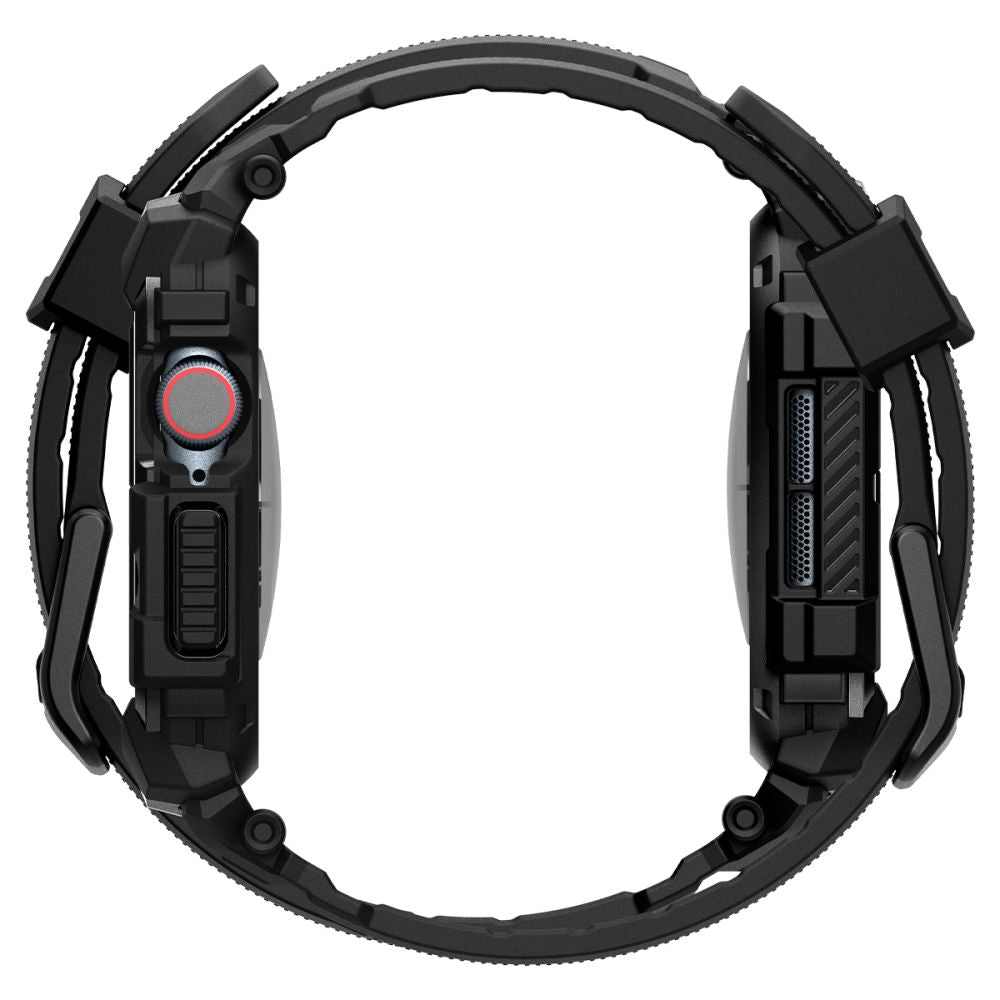 Spigen Rugged Armor Pro etui til Apple Watch Series 10 42mm, Mat Sort ACS08591