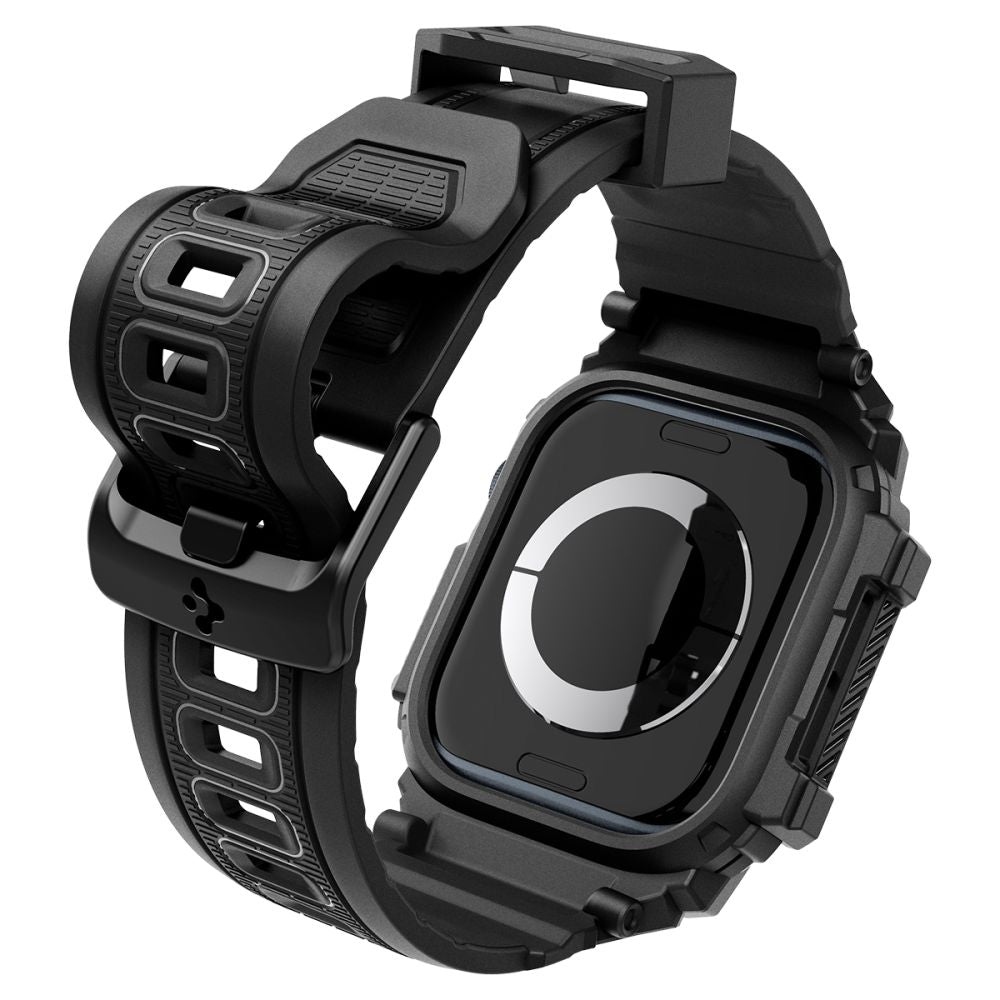 Spigen Rugged Armor Pro etui til Apple Watch Series 10 42mm, Mat Sort ACS08591
