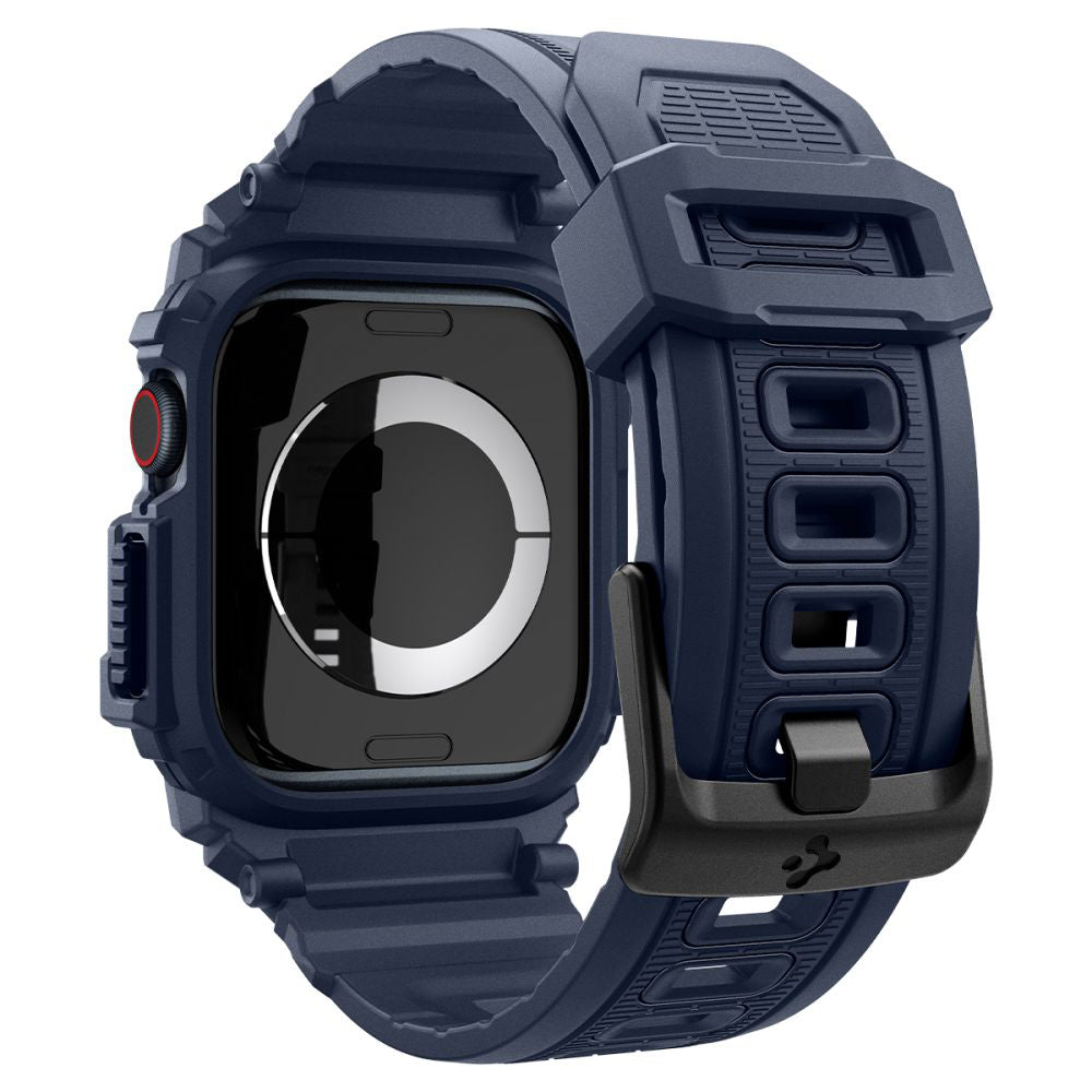 Spigen Rugged Armor Pro etui til Apple Watch Series 10 / 11 46mm, Marineblå