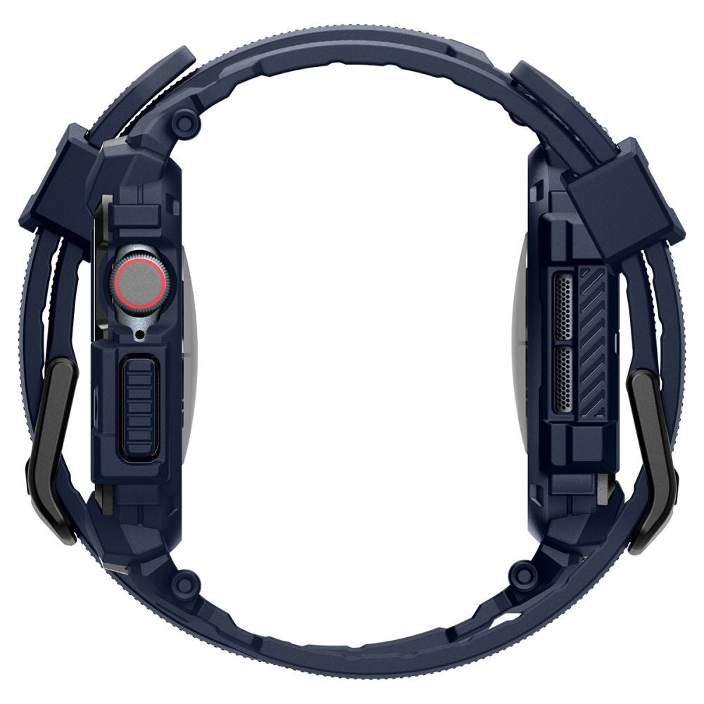 Spigen Rugged Armor Pro etui til Apple Watch Series 10 / 11 46mm, Marineblå