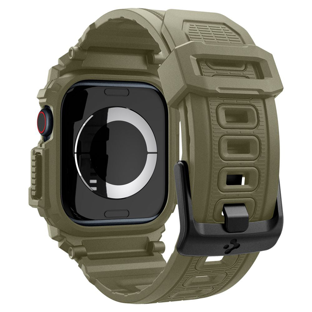 Spigen Rugged Armor Pro etui til Apple Watch Series 10 46mm, Khaki ACS08608