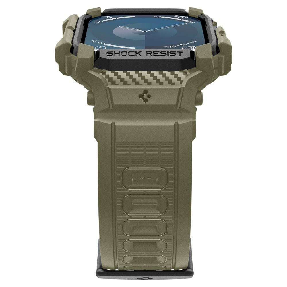 Spigen Rugged Armor Pro etui til Apple Watch Series 10 46mm, Khaki ACS08608