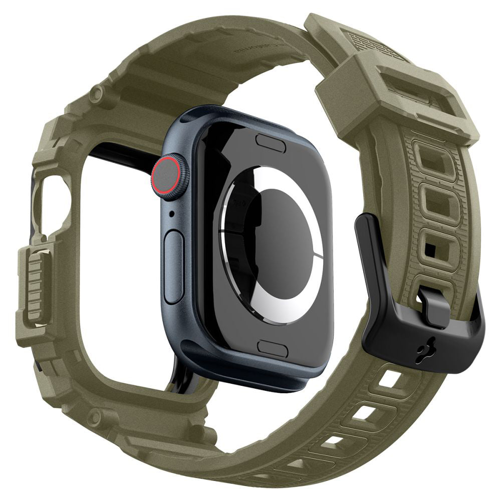Spigen Rugged Armor Pro etui til Apple Watch Series 10 46mm, Khaki ACS08608