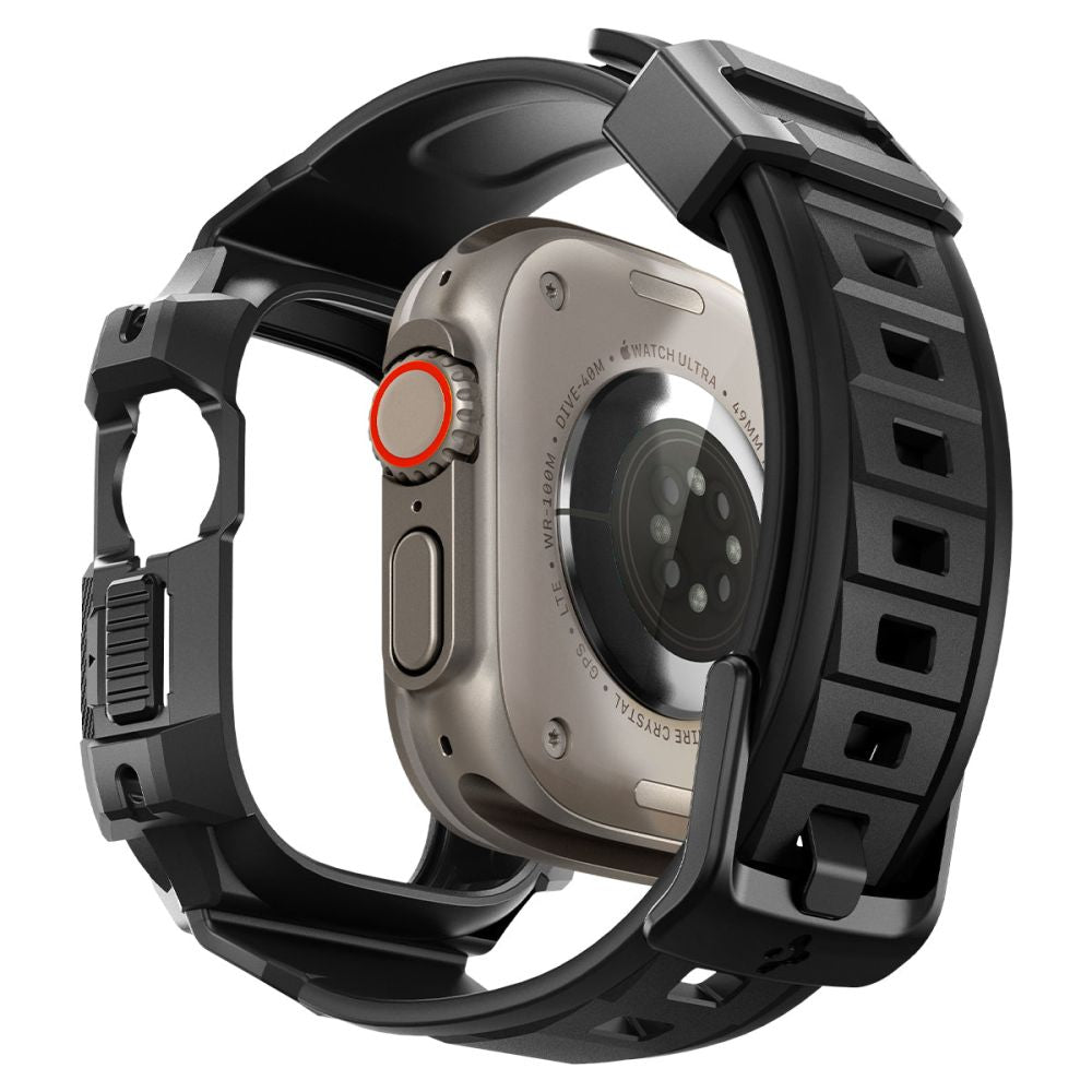Spigen Rugged Armor Pro cover til Apple Watch Ultra Series, Sort