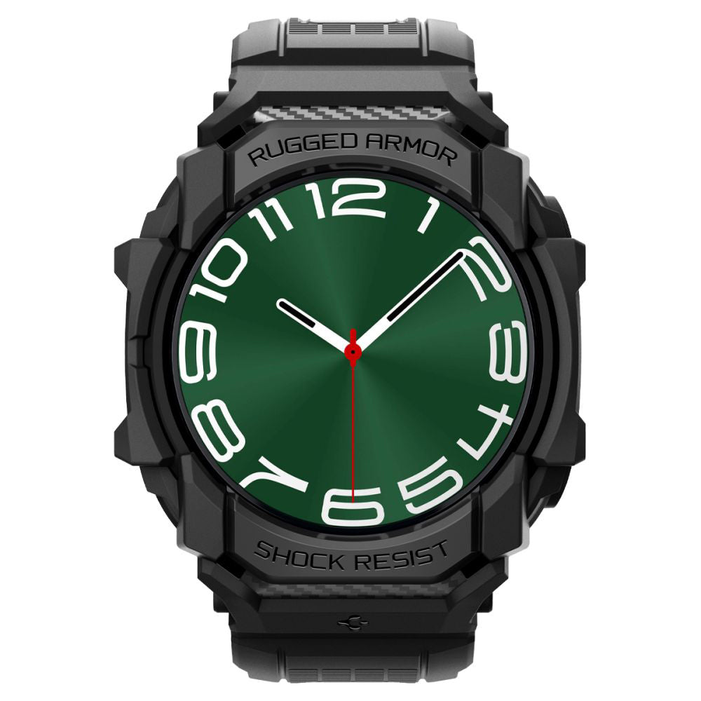 Spigen Rugged Armor Pro cover til Samsung Galaxy Watch Ultra, sort ACS08427