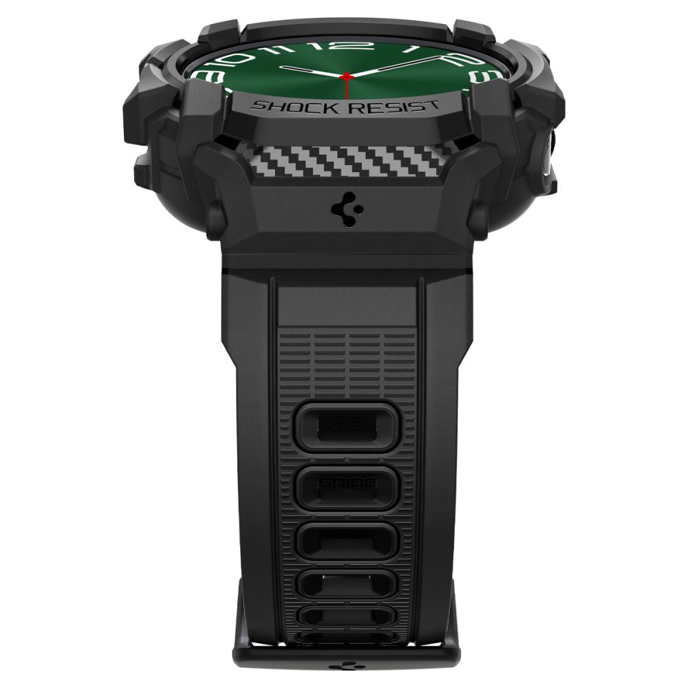Spigen Rugged Armor Pro cover til Samsung Galaxy Watch Ultra, sort ACS08427