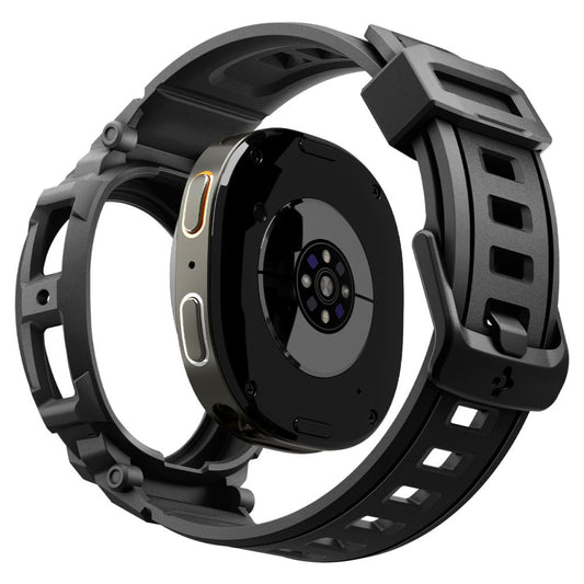 Spigen Rugged Armor Pro cover til Samsung Galaxy Watch8 40mm, Mat Sort ACS10005