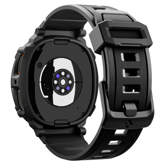 Spigen Rugged Armor Pro etui til Samsung Galaxy Watch8 44mm, Sort ACS10007