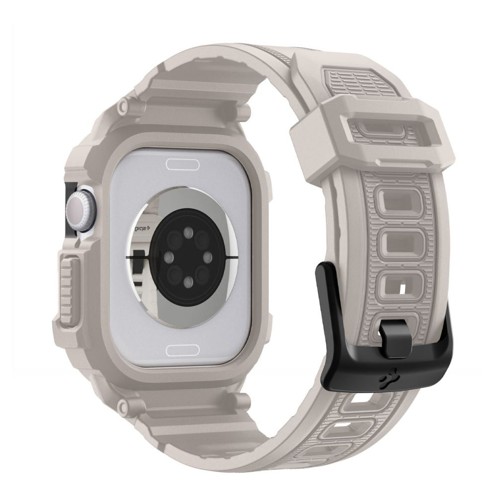 Spigen Rugged Armor Pro V2 cover til Apple Watch Series 10 / 11 42mm, Beige ACS10496