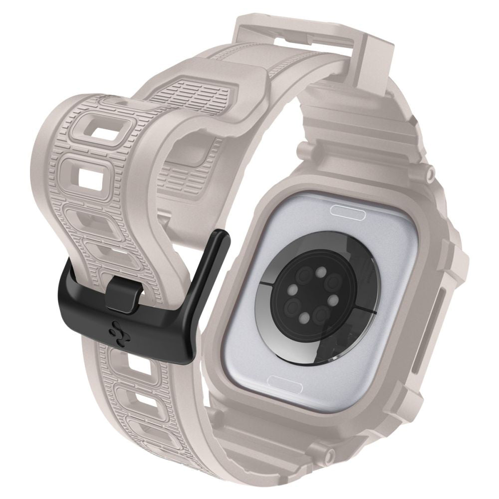 Spigen Rugged Armor Pro V2 cover til Apple Watch Series 10 / 11 42mm, Beige ACS10496