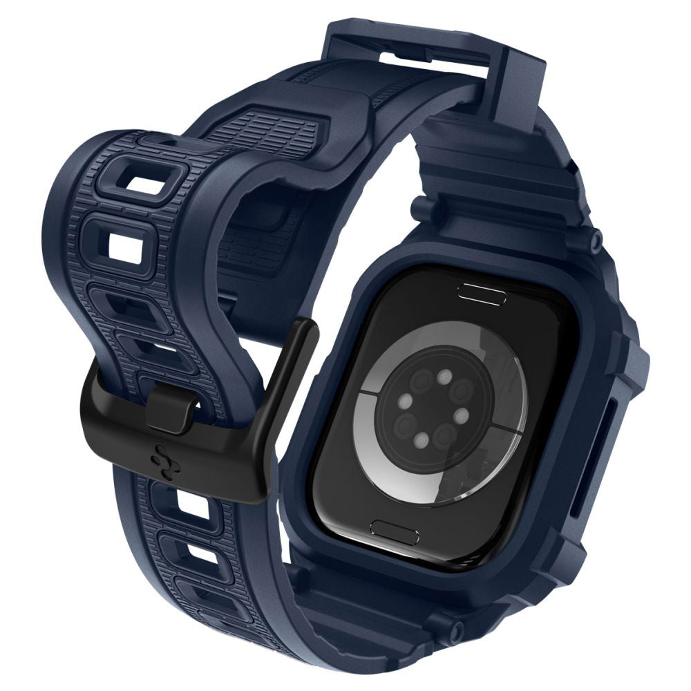 Spigen Rugged Armor Pro V2 etui til Apple Watch Series 10 / 11 42mm, Marineblå ACS10495