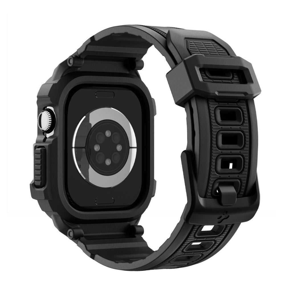 Spigen Rugged Armor Pro V2 etui til Apple Watch Series 10 / 11 42mm, Mat Sort ACS10494