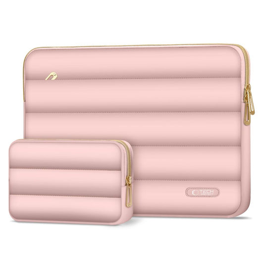 Tech-Protect PUFFY etui til Laptop 15inch / 16inch, Pink