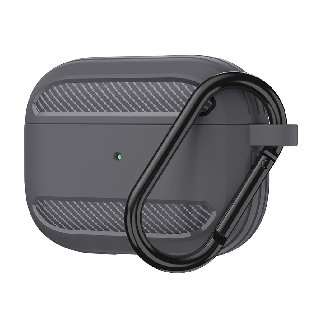 Techsuit Carbon Case for Apple AirPods 3, Gray