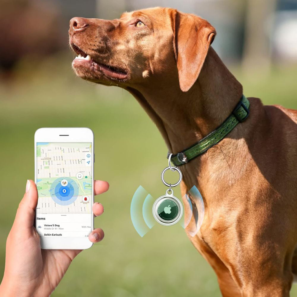 Techsuit CT15-etui til Apple AirTag, Transparent