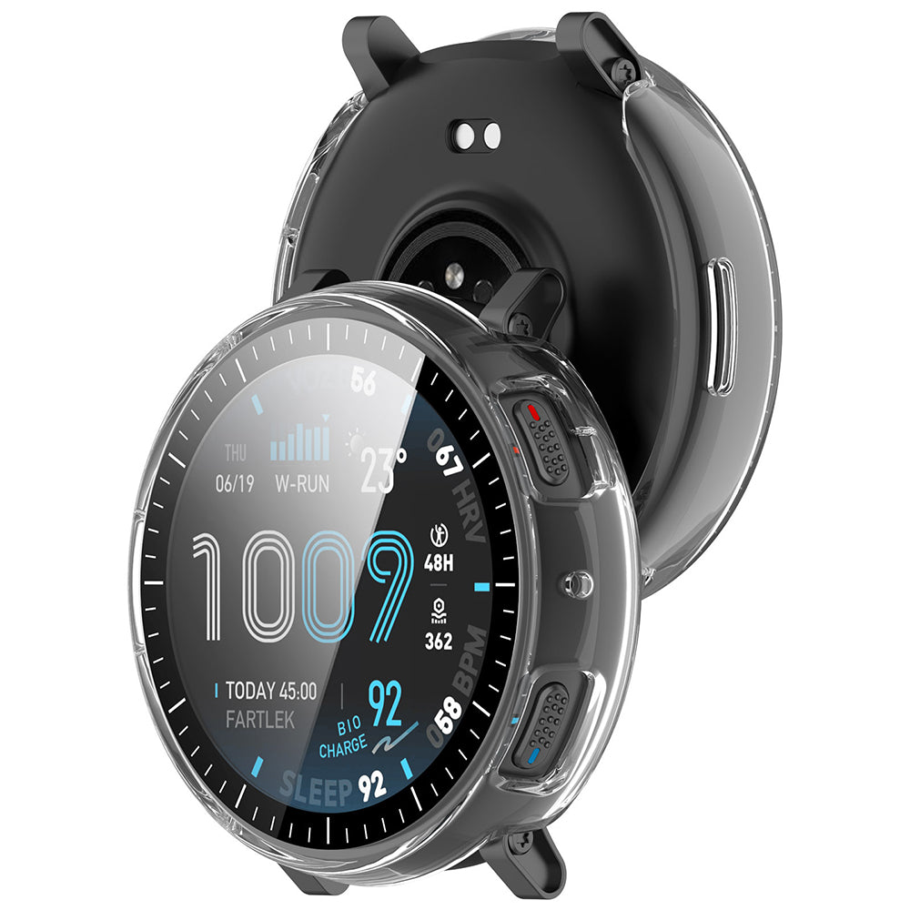 Techsuit Defense360 Pro cover til Amazfit Active Max, Transparent