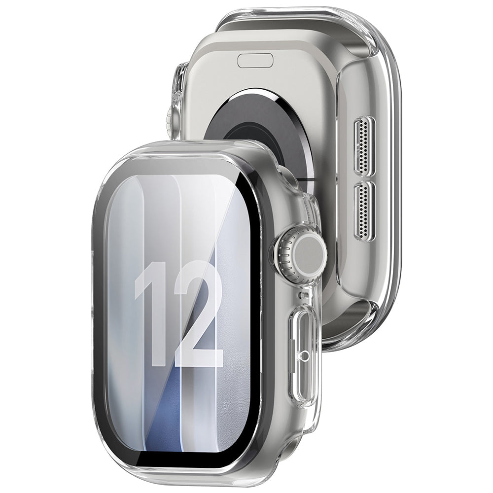 Techsuit Defense360 Pro cover til Apple Watch 12 46mm, Transparent