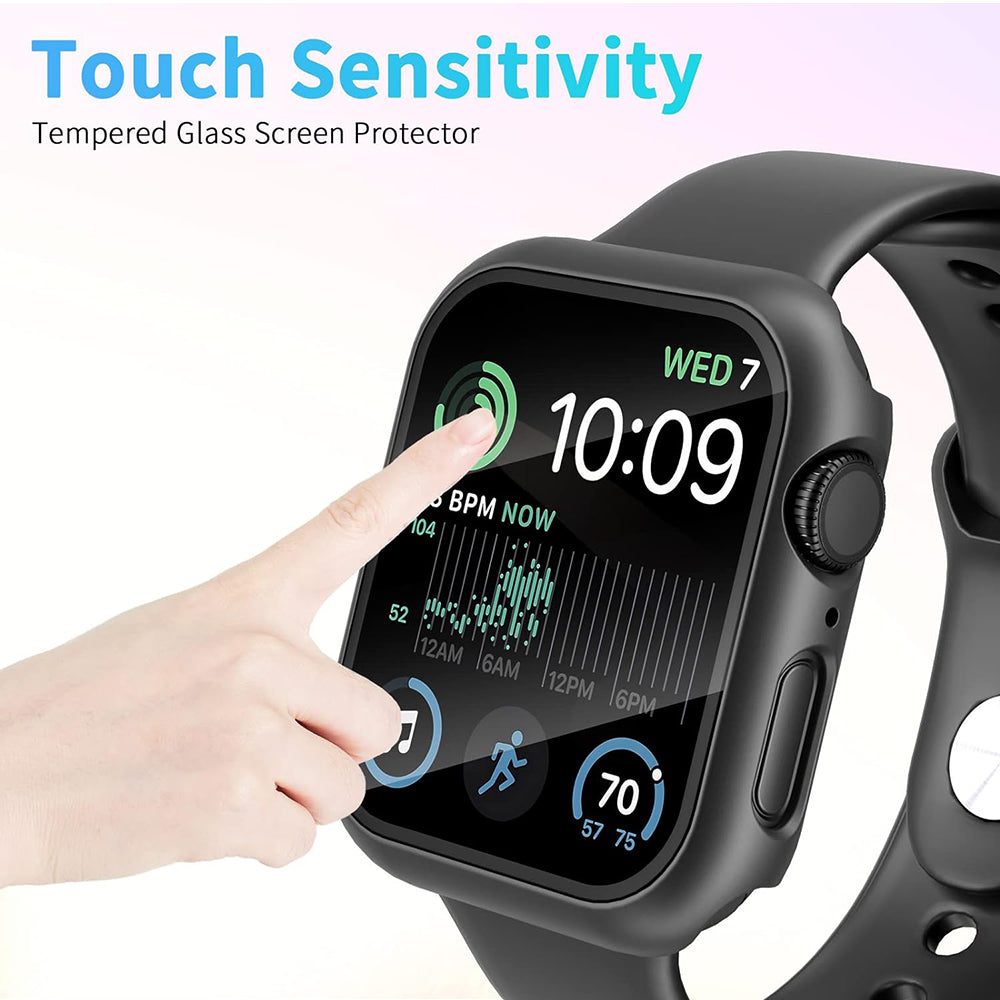 Techsuit Defense360 Pro cover til Apple Watch 40mm Series, Sort