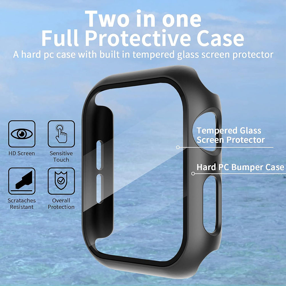 Techsuit Defense360 Pro cover til Apple Watch 40mm Series, Sort