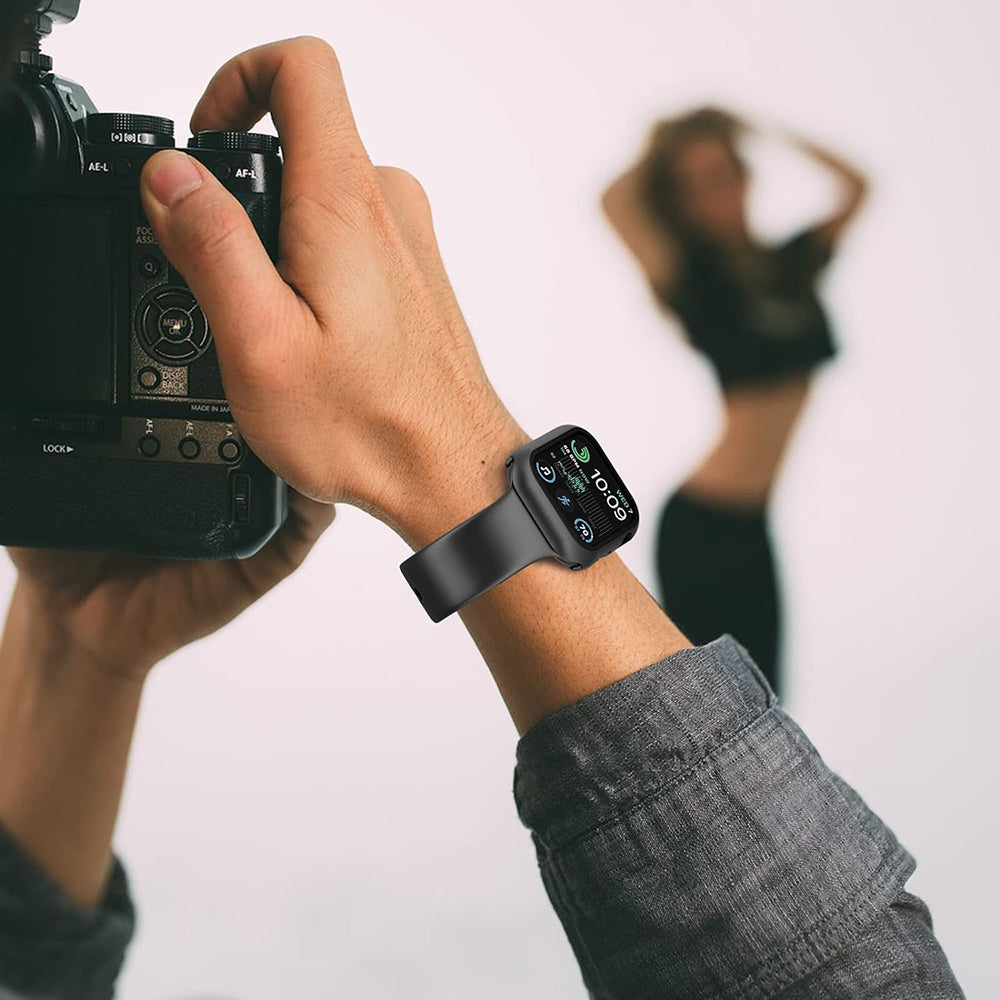 Techsuit Defense360 Pro cover til Apple Watch 40mm Series, Sort