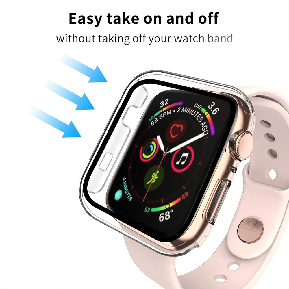 Techsuit Defense360 Pro Case for Apple Watch 42mm Series, Transparent