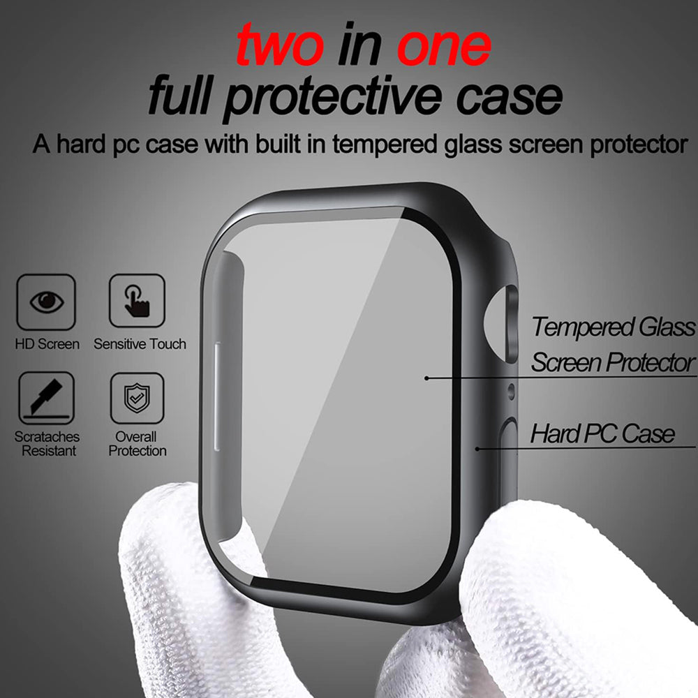 Techsuit Defense360 Pro cover til Apple Watch 7 45mm Series, Sort