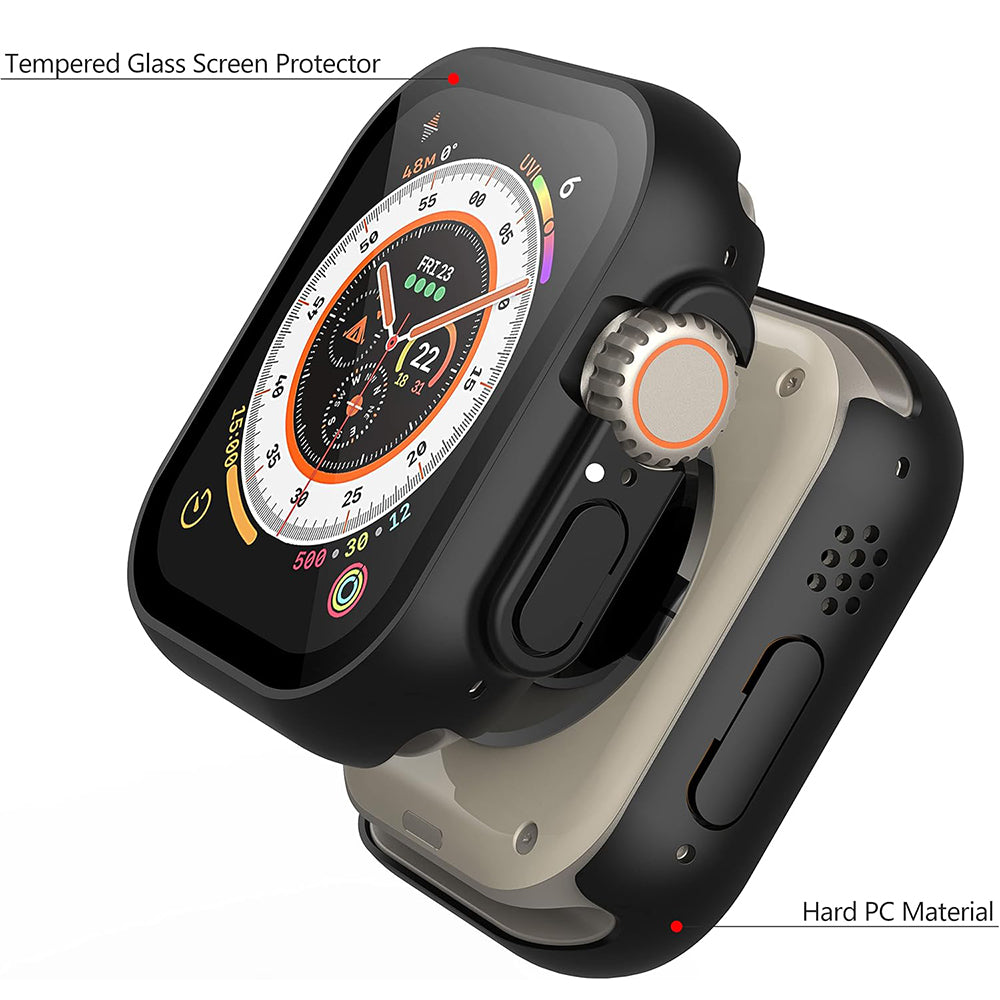 Techsuit Defense360 Pro cover til Apple Watch Ultra Series, Sort