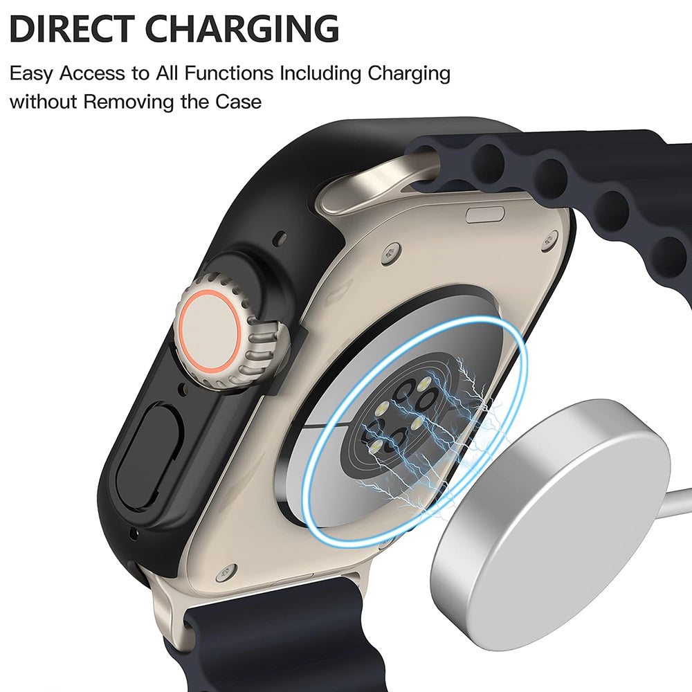 Techsuit Defense360 Pro cover til Apple Watch Ultra Series, Sort