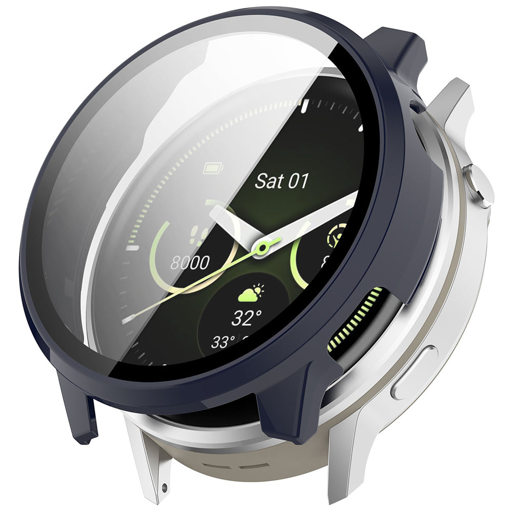 Techsuit Defense360 Pro etui til Garmin Venu 4 41mm, Marineblå