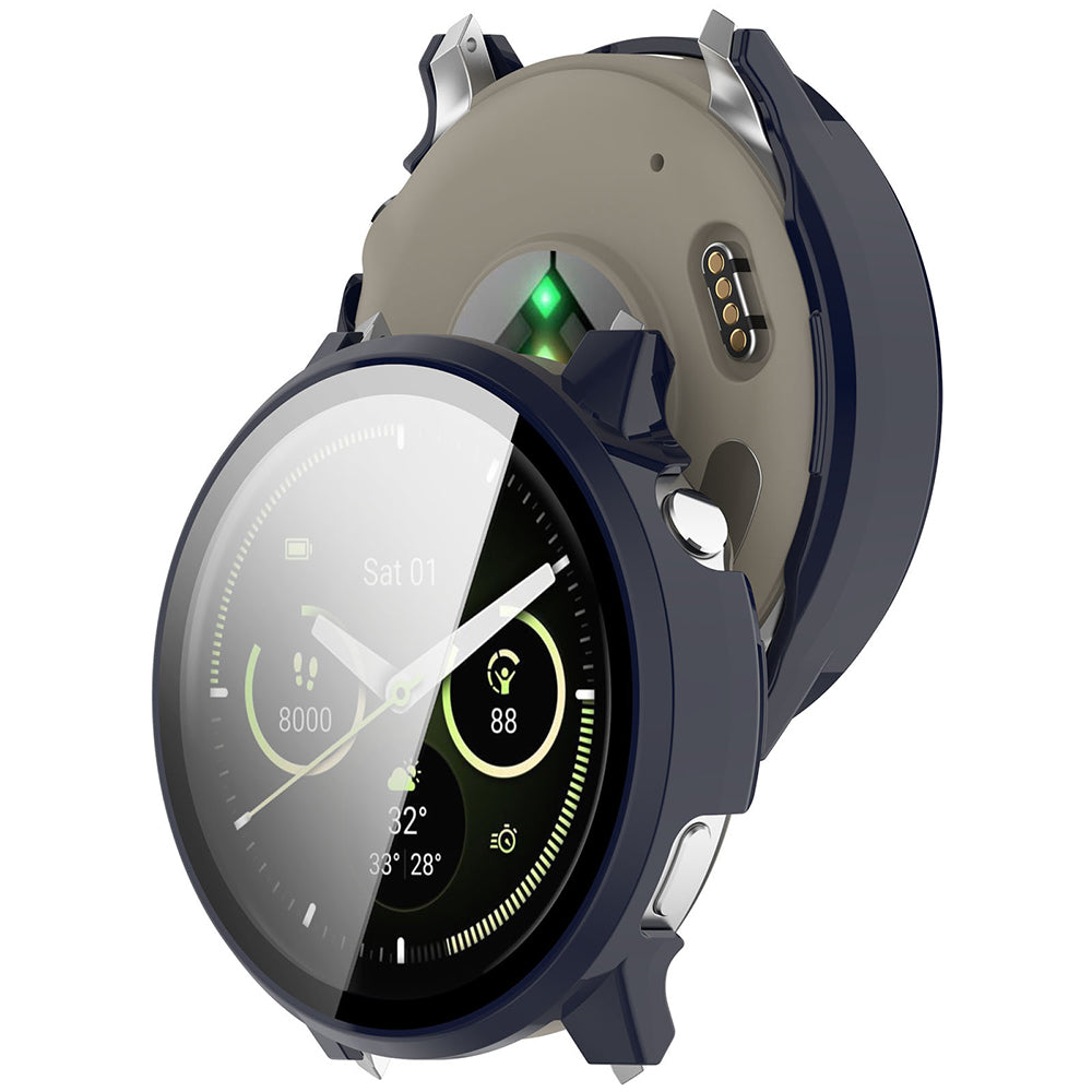 Techsuit Defense360 Pro etui til Garmin Venu 4 41mm, Marineblå
