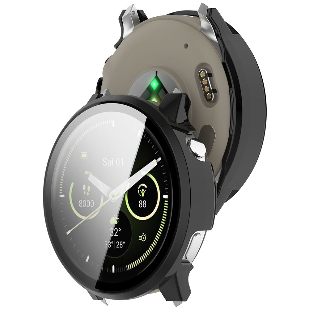 Techsuit Defense360 Pro etui til Garmin Venu 4 41mm, Sort
