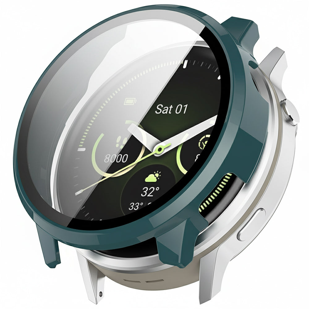 Techsuit Defense360 Pro etui til Garmin Venu 4 41mm, Grøn