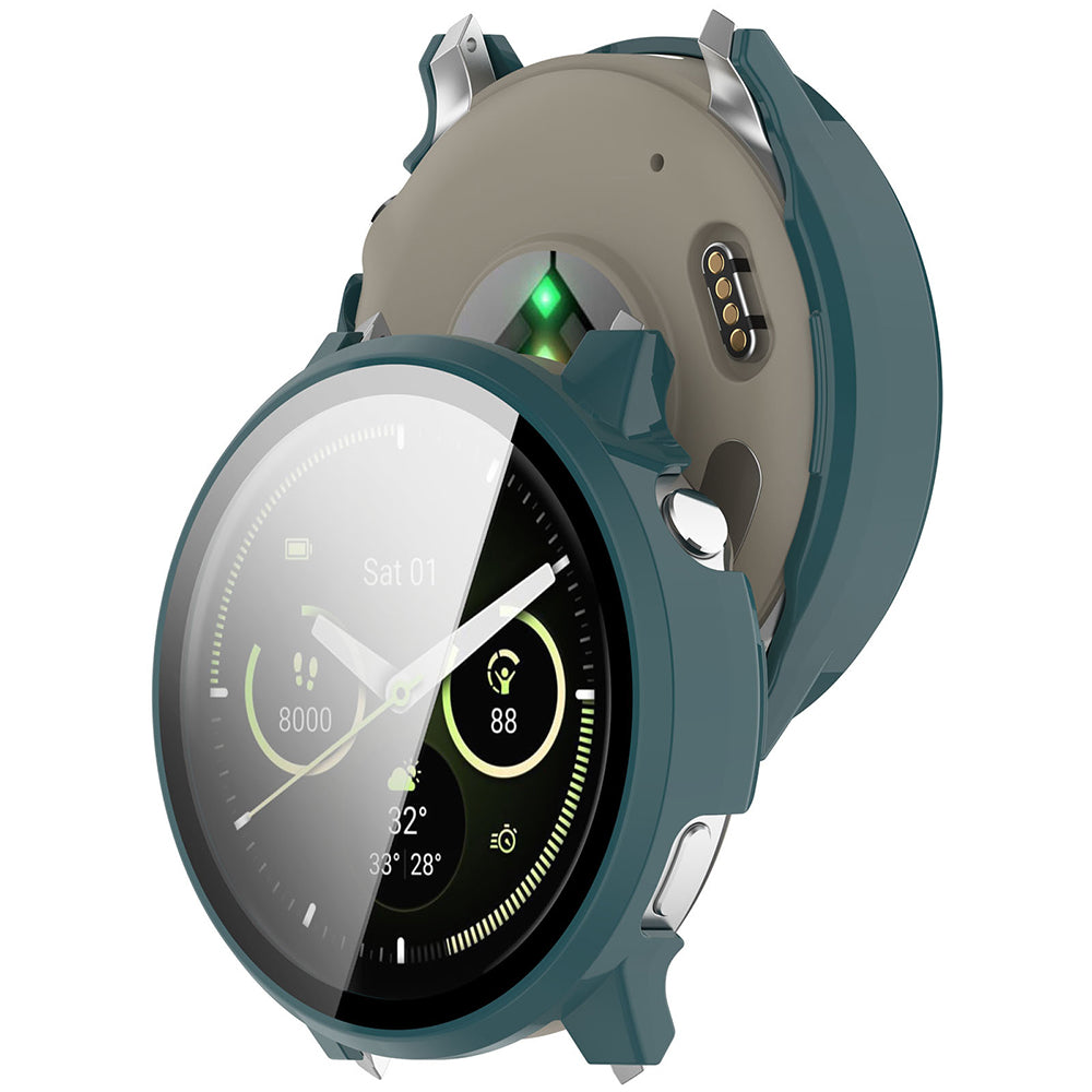 Techsuit Defense360 Pro etui til Garmin Venu 4 41mm, Grøn