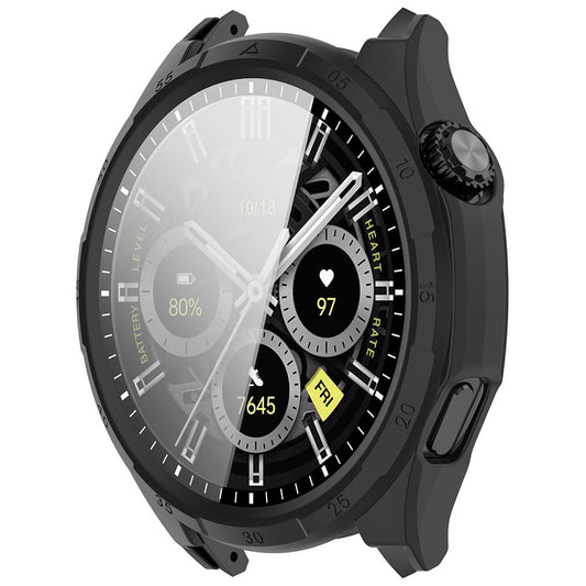 Techsuit Defense360 Pro-cover til Honor Watch 6, sort