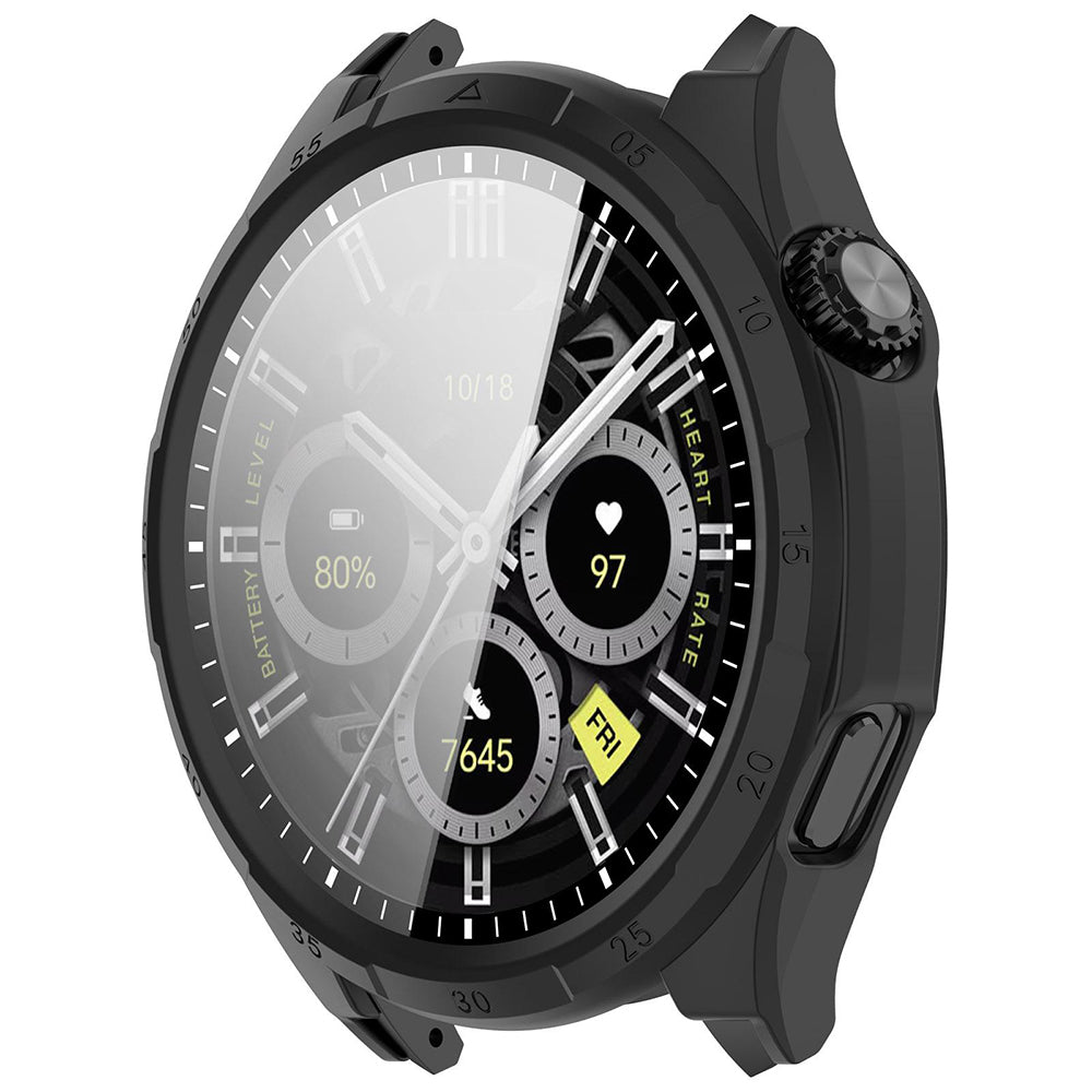 Techsuit Defense360 Pro-cover til Honor Watch 6, sort