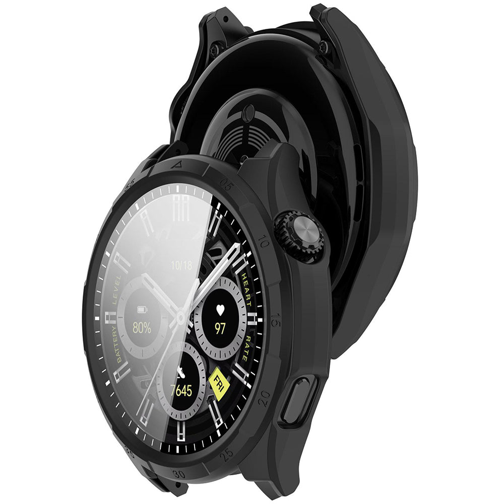 Techsuit Defense360 Pro-cover til Honor Watch 6, sort